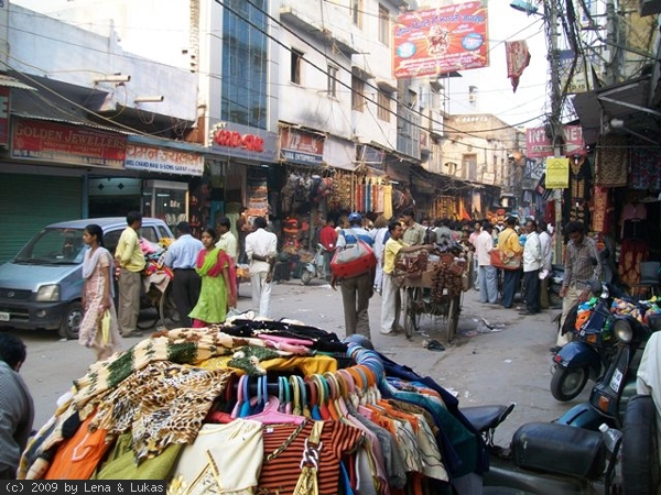 3448 der MainBazaar in Delhi